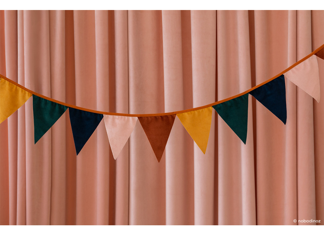 NOBODINOZ. Βελούδινη Γιρλάντα Savanna Sunset