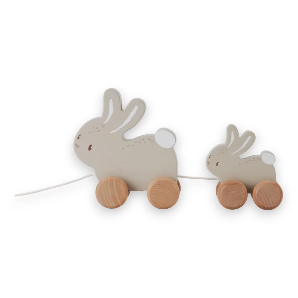 LITTLE DUTCH. Pull along Baby Bunny FSC