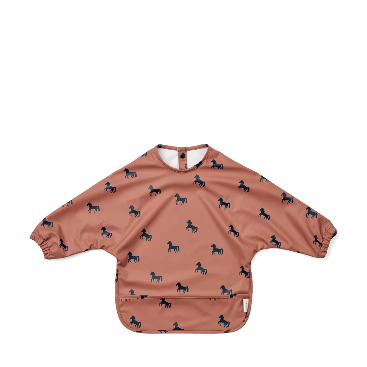 LIEWOOD. Σαλιάρα με μακρύ μανίκι merle cape – horse/dark rosetta