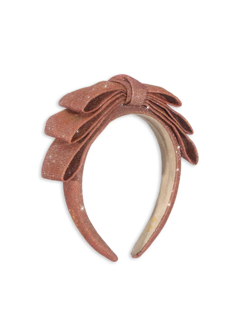 KONGES SLØJD. Στέκα με γκλίτερ -rose