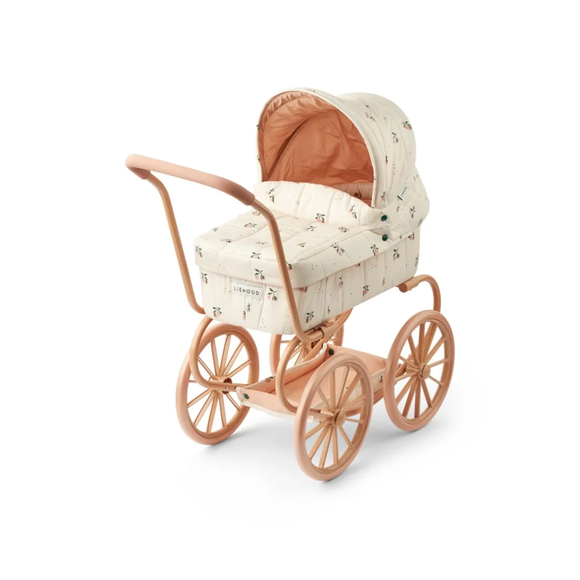 LIEWOOD. Doll pram – peach/sea shell