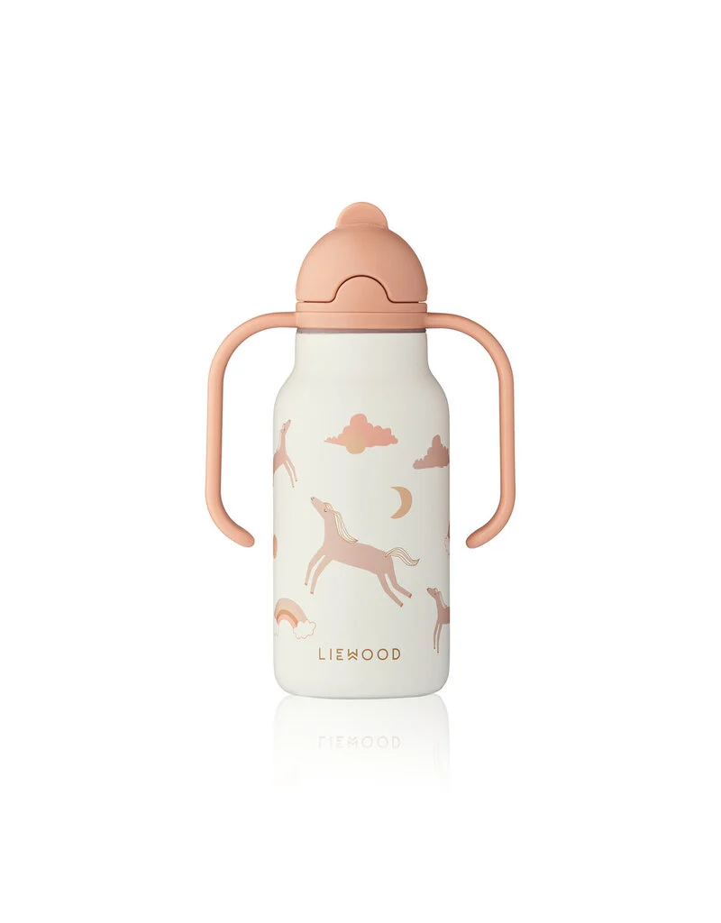 LIEWOOD. Kimmie Printed Water Bottle – Dream / Ecru 250 mL