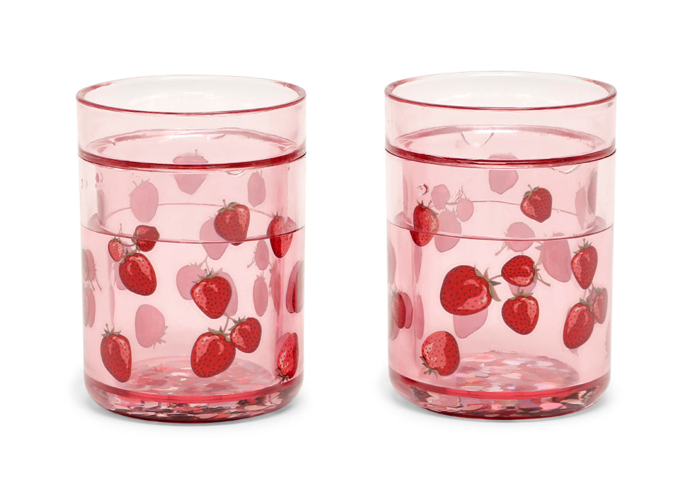 KONGES SLØJD. 2 pack glitter cups – fragola