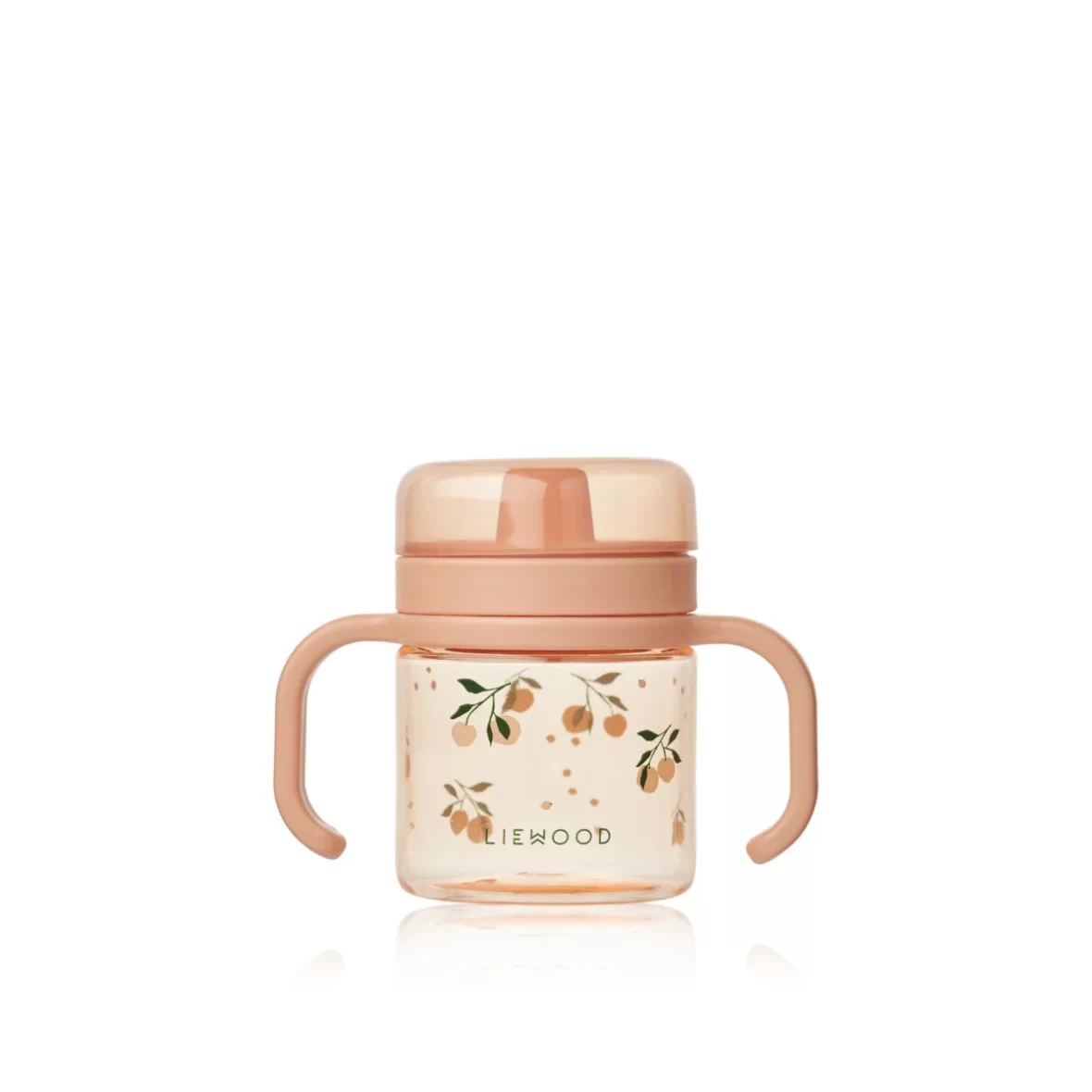 LIEWOOD. Εκπαιδευτικό ποτηράκι Kylo Tritan Sippy Cup 280ml – Peach / Sea shell
