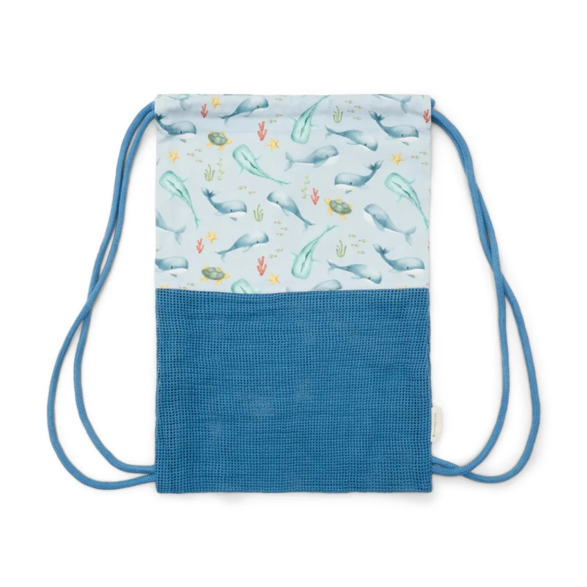 LITTLE DUTCH. Σακίδιο-τσάντα παραλίας Ocean Sea Life Multi-colour