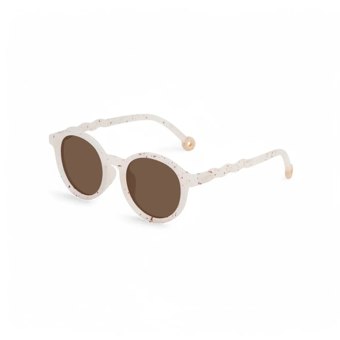 OLIVIO & CO. Oval sunglasses – Vanilla brownie