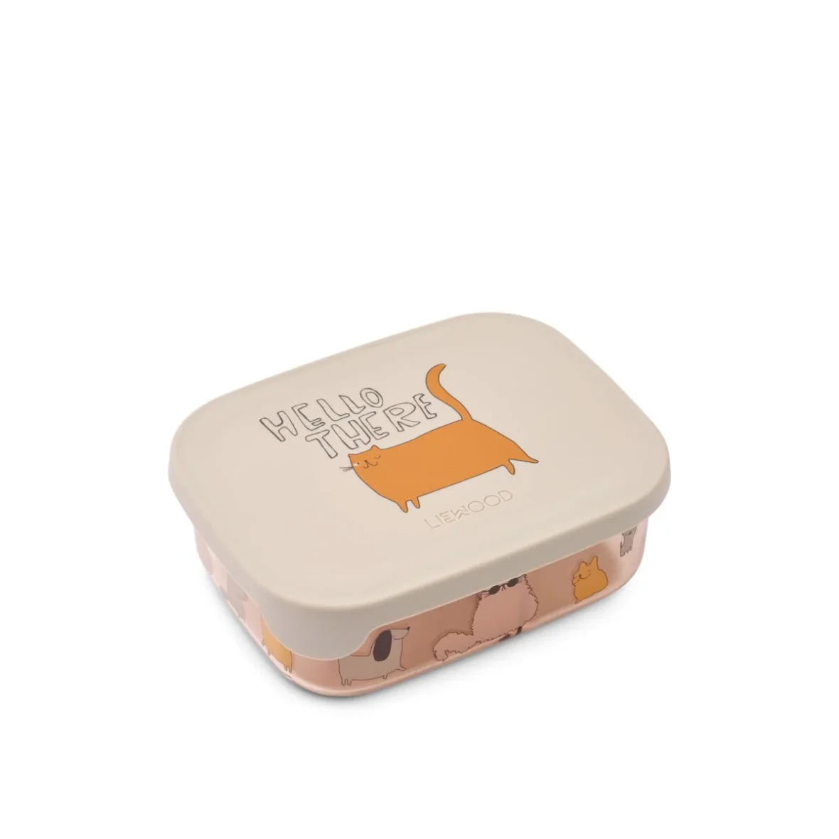 LIEWOOD. Φαγητοδοχείο από tritan – Cats and dogs/ Sandy