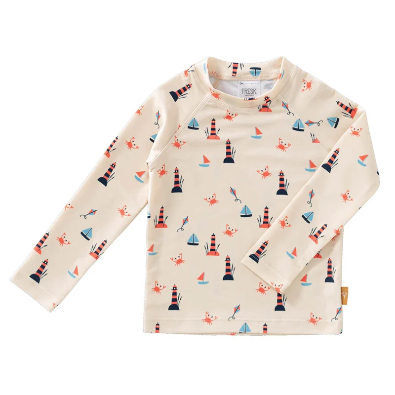 FRESK.Μπλούζα με προστασία UV50 lighthouse