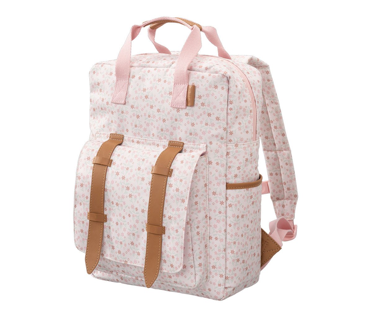 FRESK. Large Σακίδιο πλάτης 36×26εκ. από ανακυκλωμένα μπουκάλια PET – Garden flowers