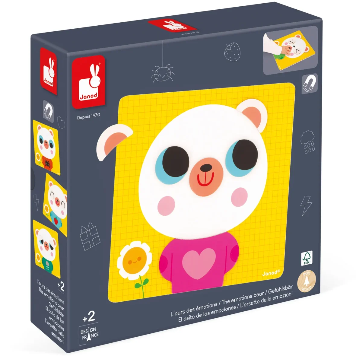 JANOD. Educational game for emotions – Bear