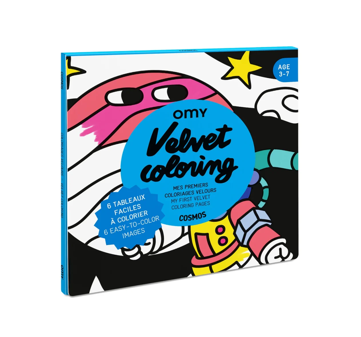 OMY. Σετ ζωγραφικής με βελούδινο πλαίσιο Κόσμος