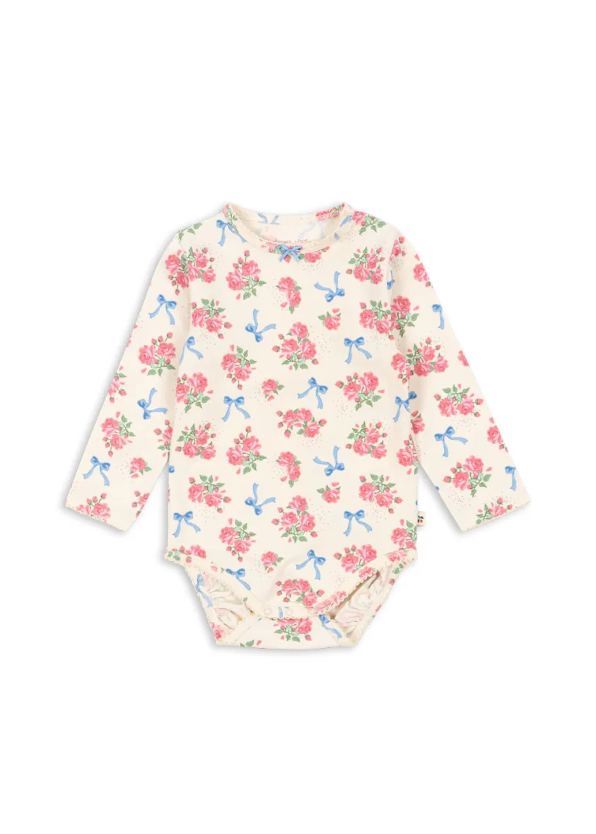 KONGES SLØJD. Βρεφικό μακρυμάνικο φορμάκι – Bella rosita