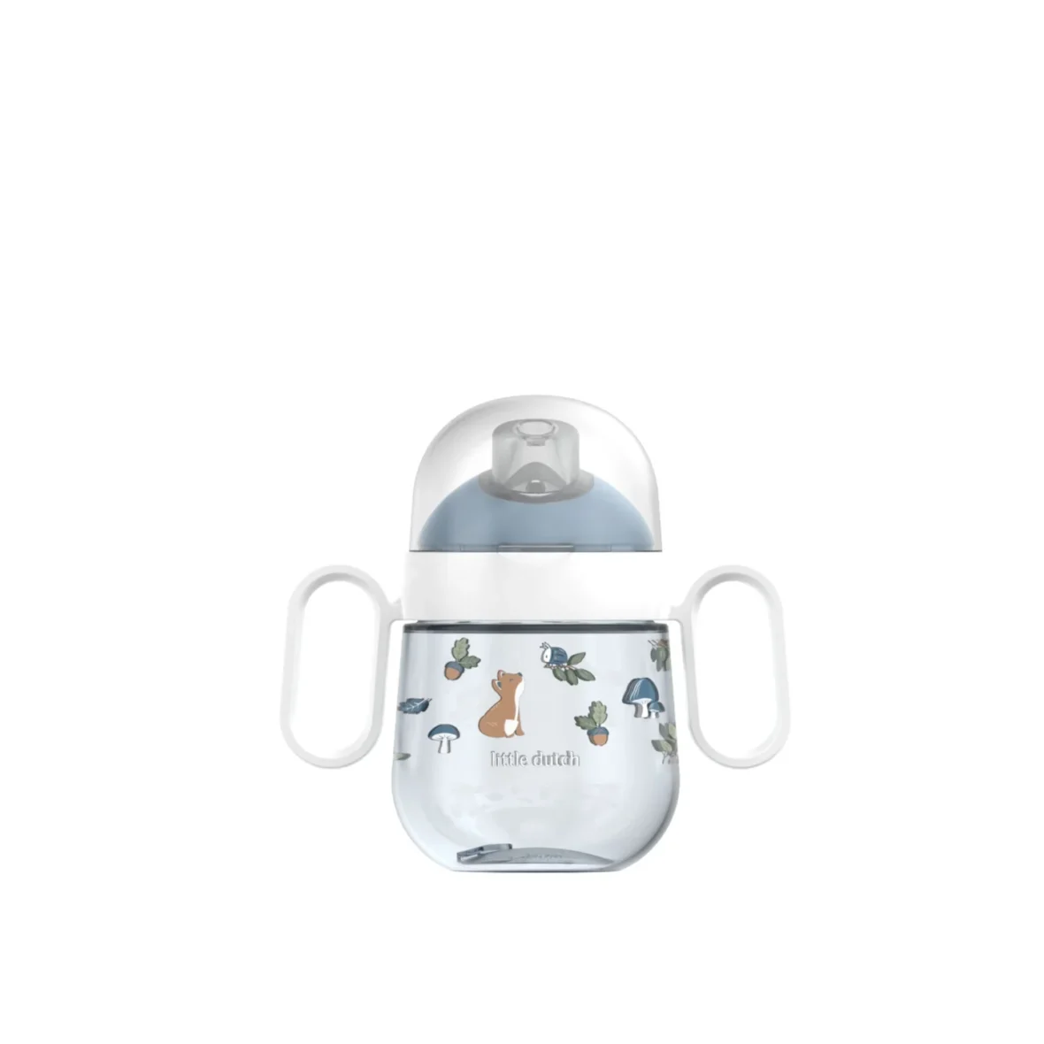 LITTLE DUTCH. LITTLE DUTCH. Εκπαιδευτικό ποτηράκι με χειρολαβές και πιπίλα Mio 200 ml – Forest Friends