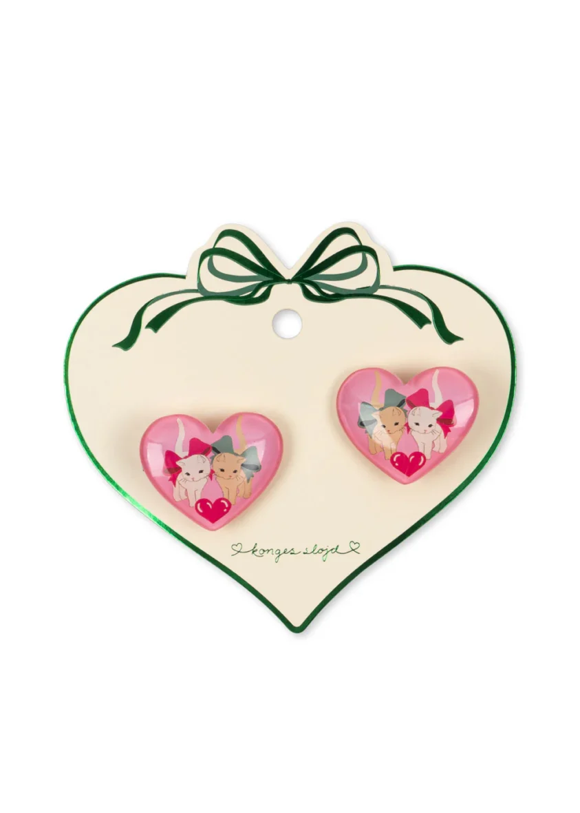 KONGES SLØJD. 2 pack Vilma hair clip – bow kitty