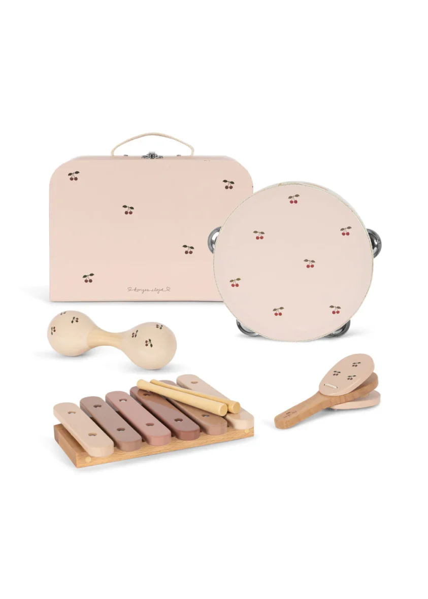 KONGES SLØJD. Music set – cherry glossy