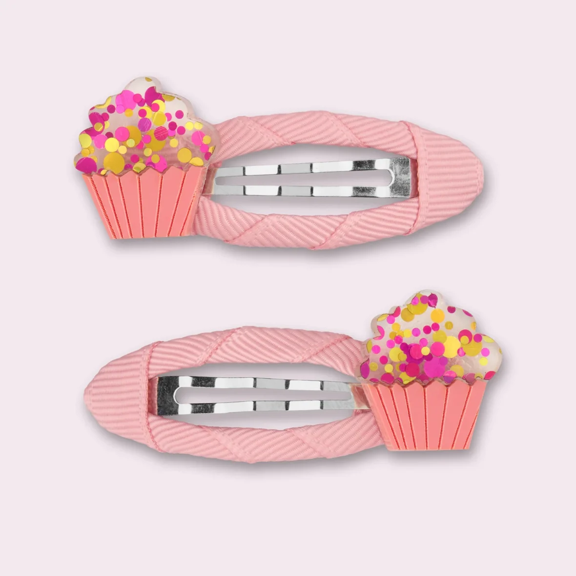 MINI COOLS. Παιδικά κλιπ μαλλιών (2 τμχ.) Cupcake