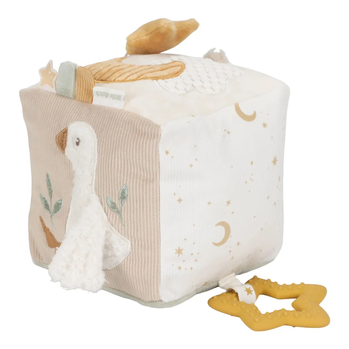 LITTLE DUTCH. Activity Cube Newborn Naturals GRS