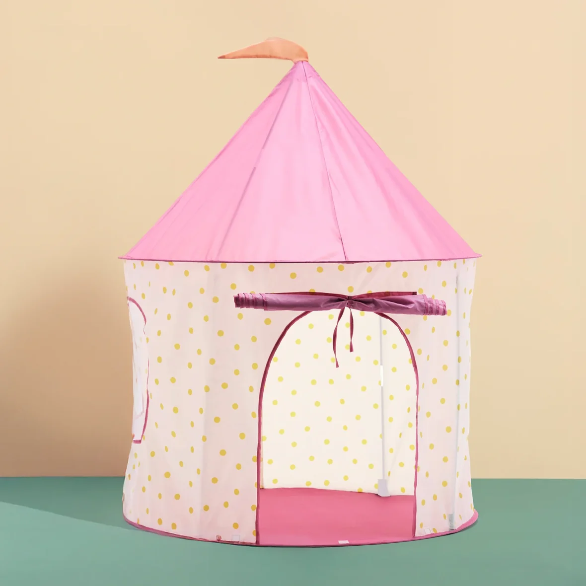 KIDS CONCEPT. Σκηνή παιχνιδιού (ροζ πουά)