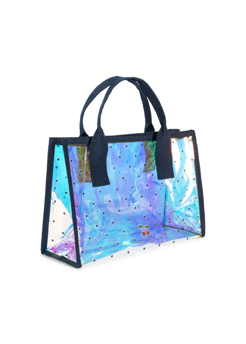 KONGES SLØJD. Τσάντα παραλίας – Navy dot