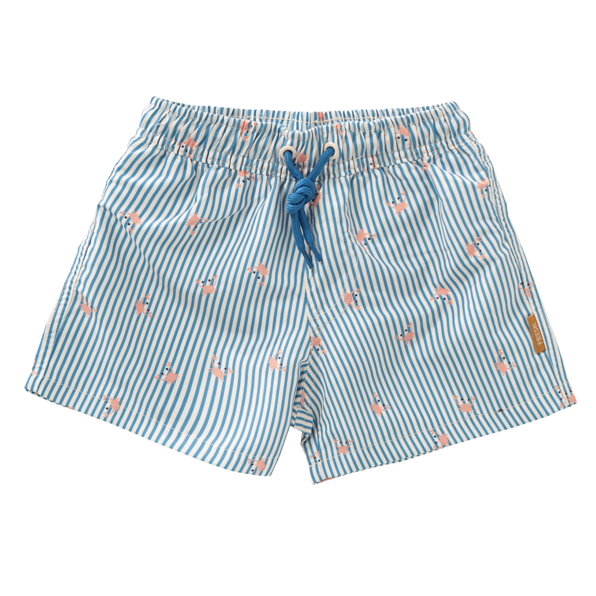 FRESK. Shorts with UV50 protection UV50 Stripes & crabs