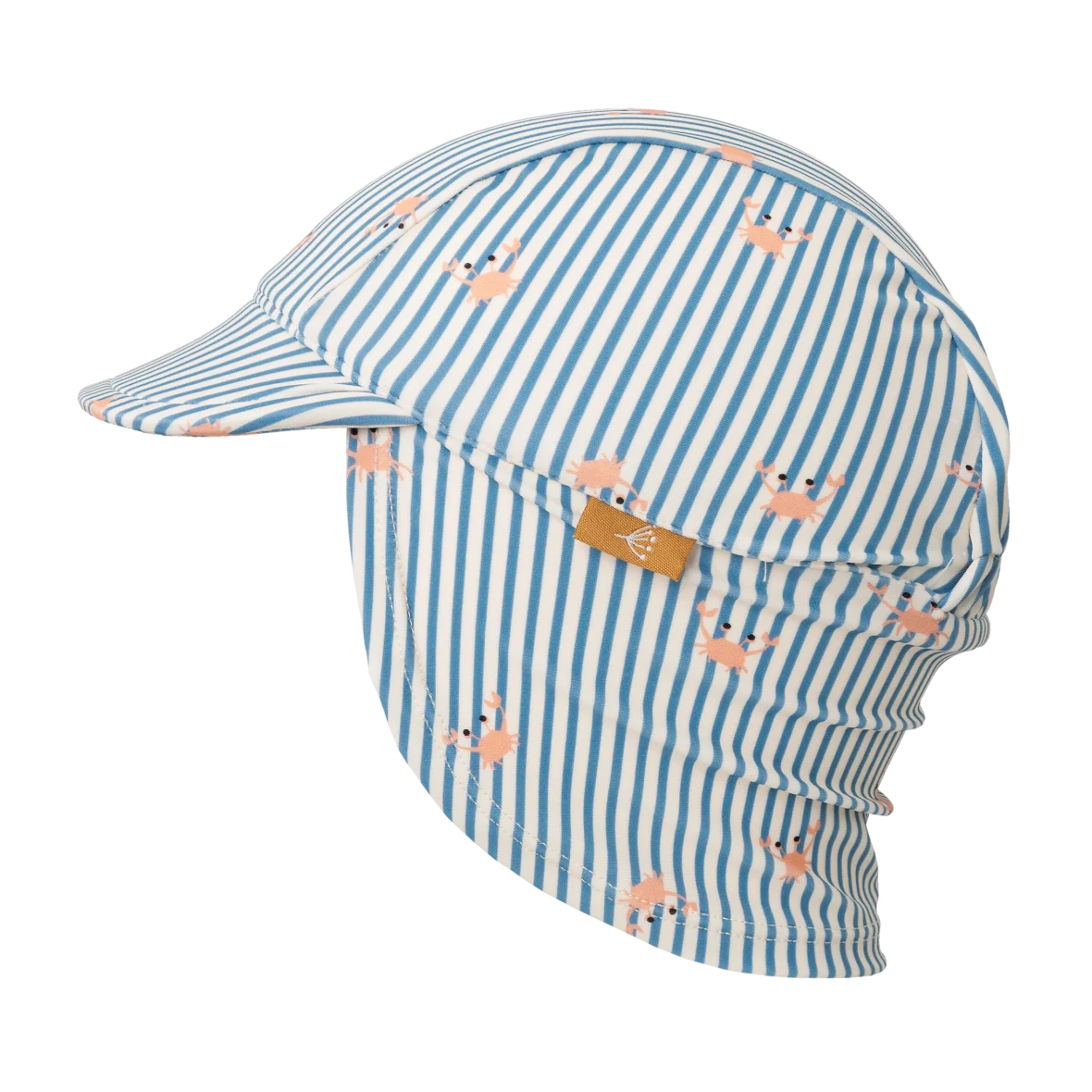 FRESK. Kid’s UV50 protection sea hat stripes & crabs