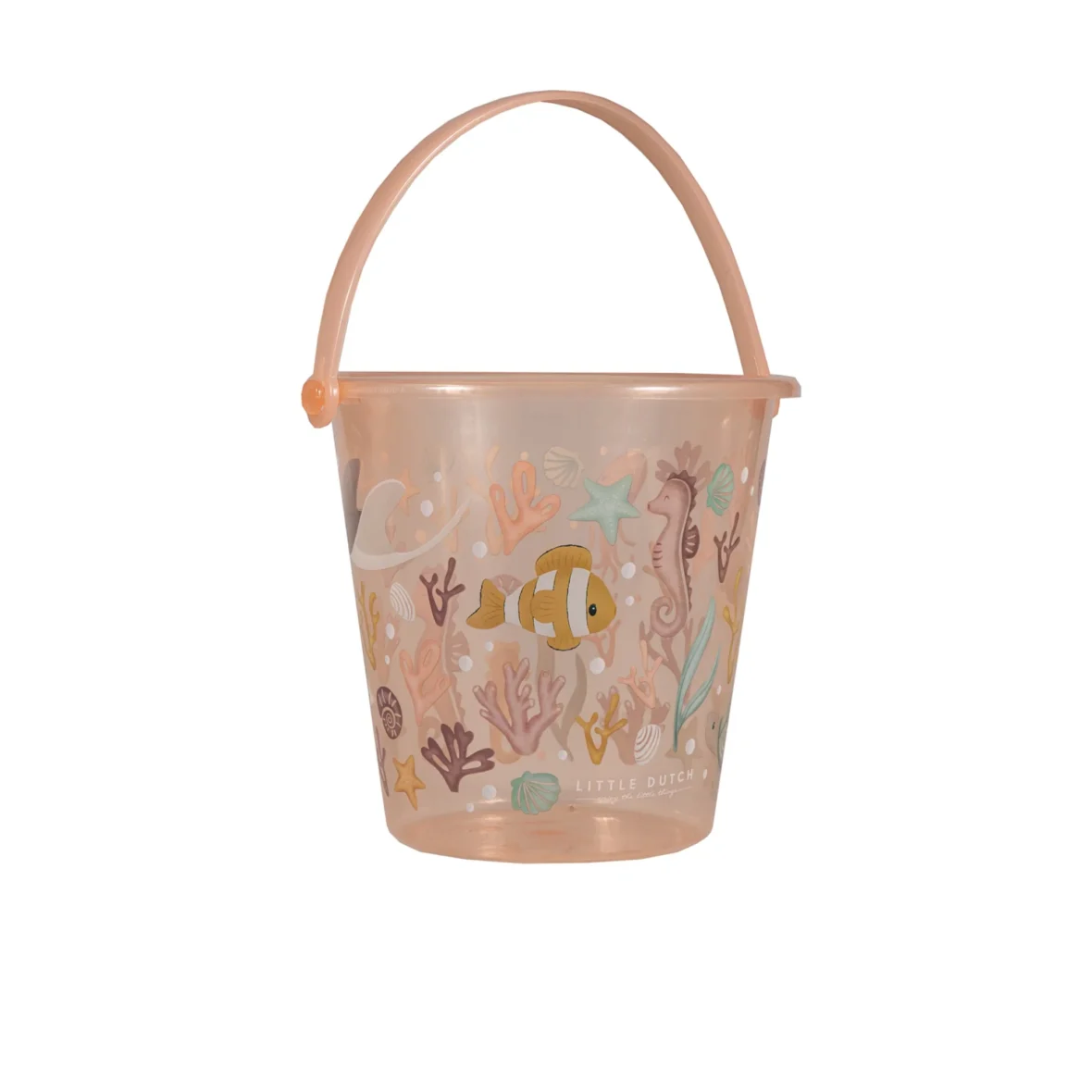 LITTLE DUTCH. Shell bucket Ocean Dreams Pink