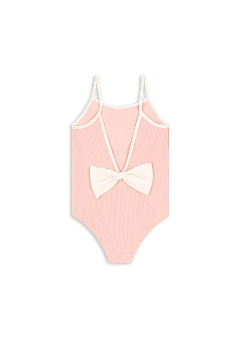KONGES SLØJD. Ολόσωμο μαγιό Bowie – powder pink