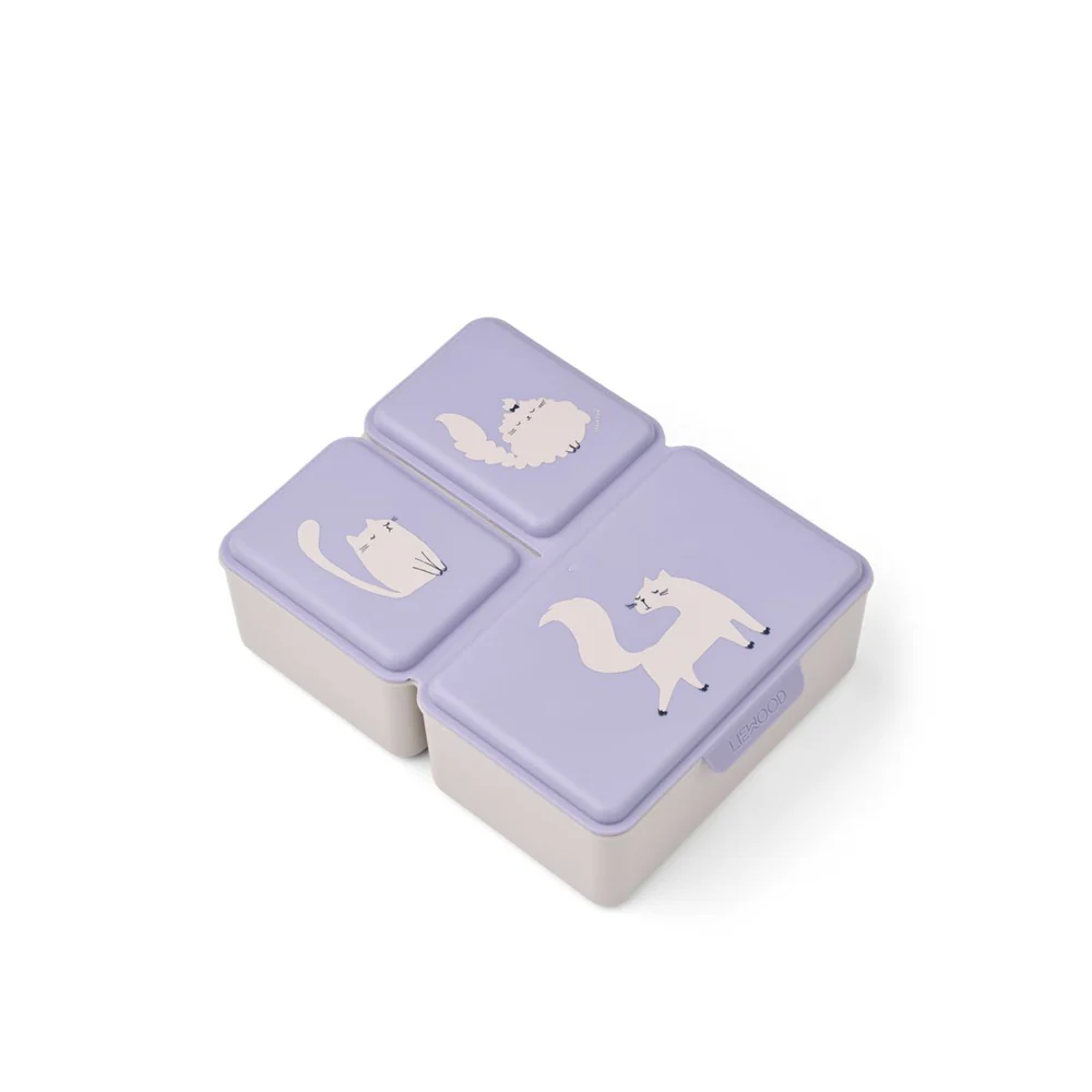 LIEWOOD. Φαγητοδοχείο driss – Cat / Warm lilac