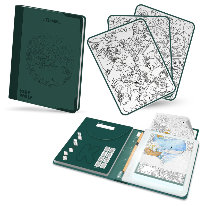 KIDYWOLF. Illuminated drawing & illustration tablet (30 Drawings) 10+ – Meli Melo