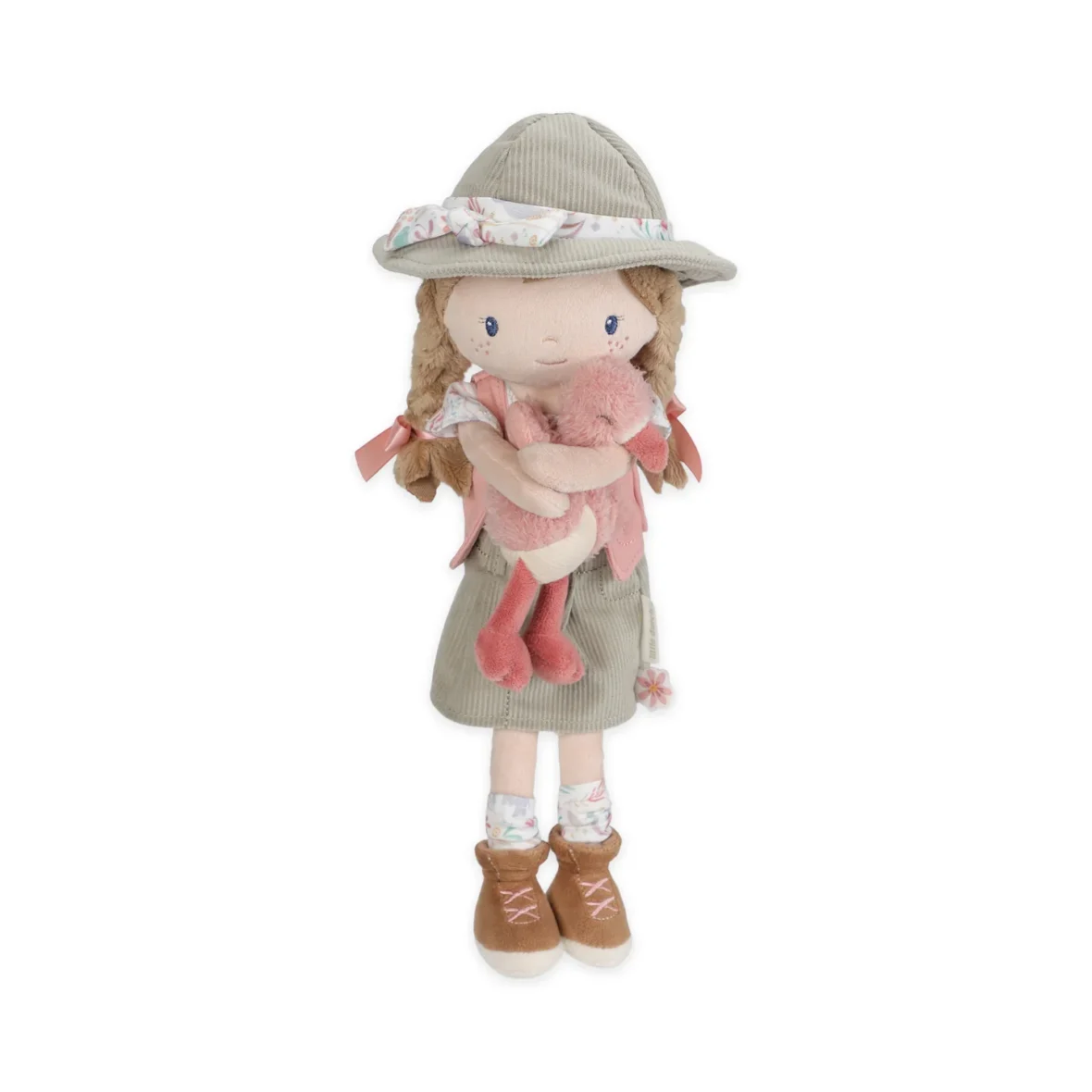 LITTLE DUTCH. Υφασμάτινη κούκλα Ranger Rosa Safari Friends GRS