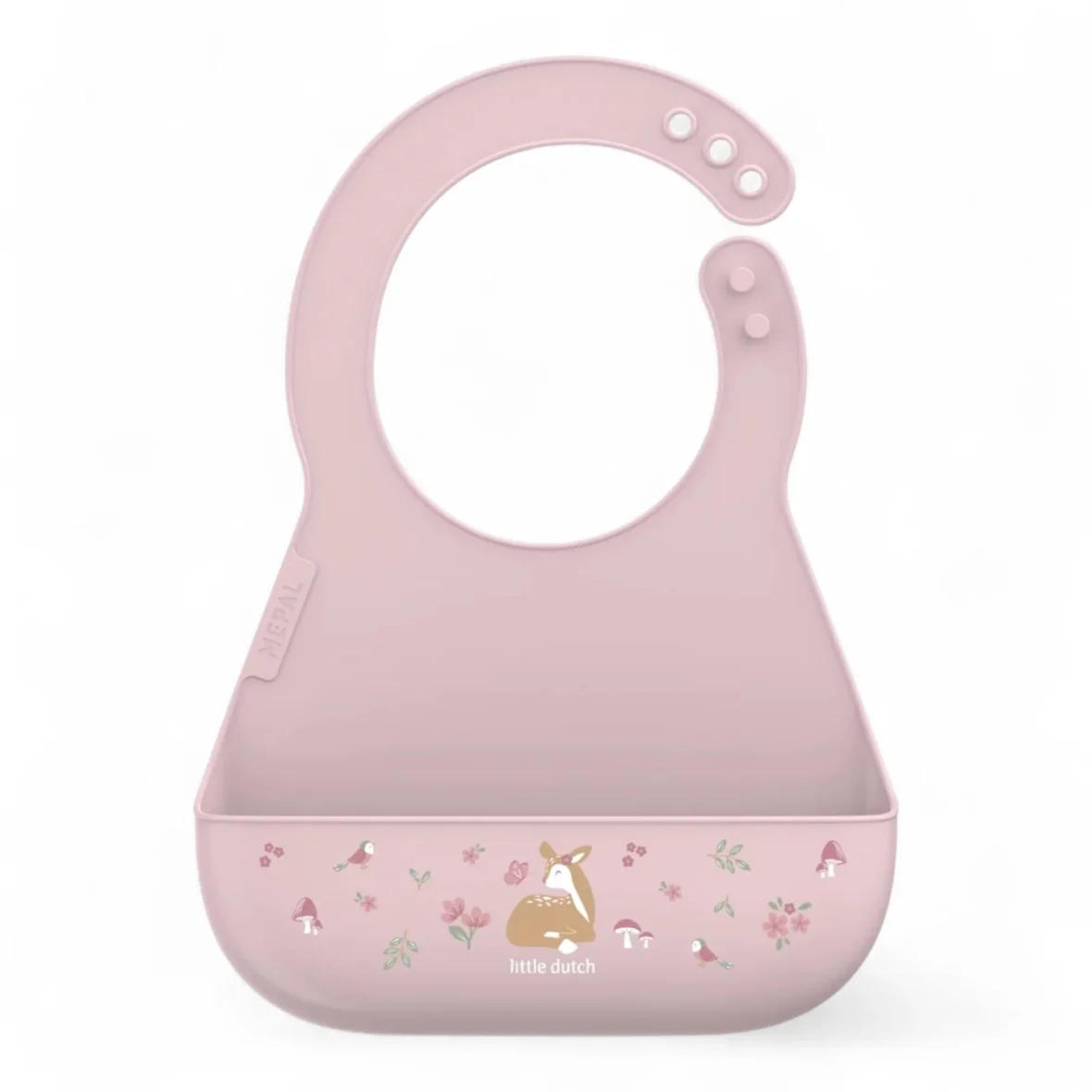 LITTLE DUTCH. Σαλιάρα σιλικόνης Mio Fairy Garden