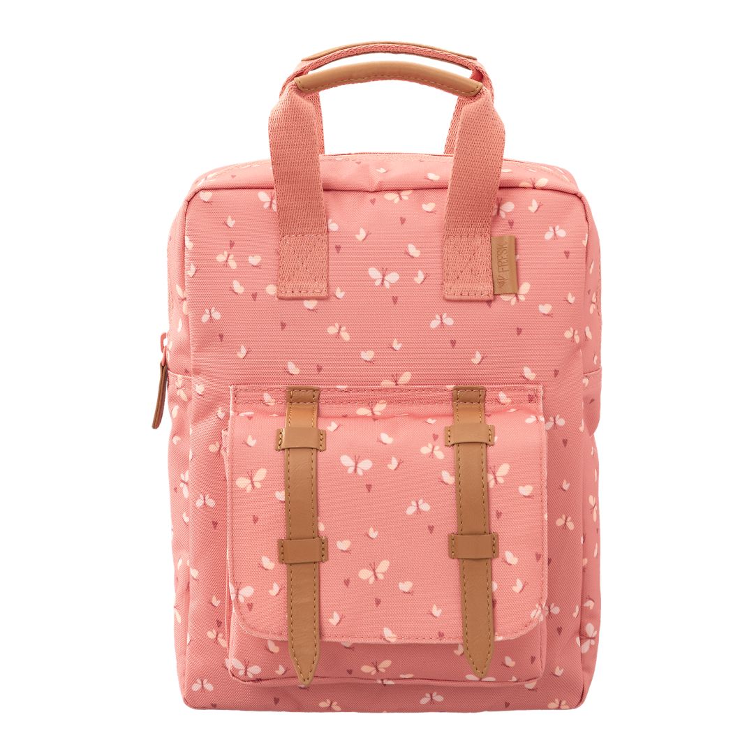 FRESK. Mini Backpack 28x21cm from recycled PET bottles – Butterfly