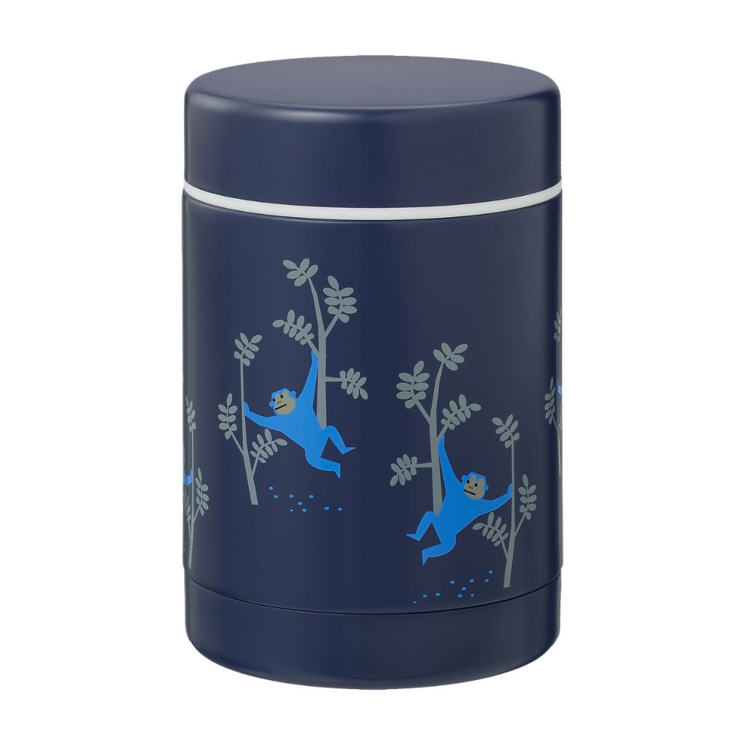 FRESK. Food thermos with double wall made of stainless steel 300ml- Monkey