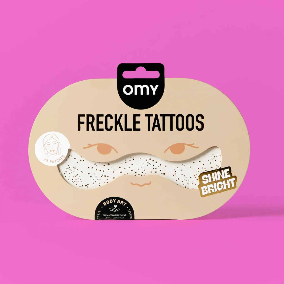 OMY. Αυτοκόλλητα tattoos φακίδες Shine Bright