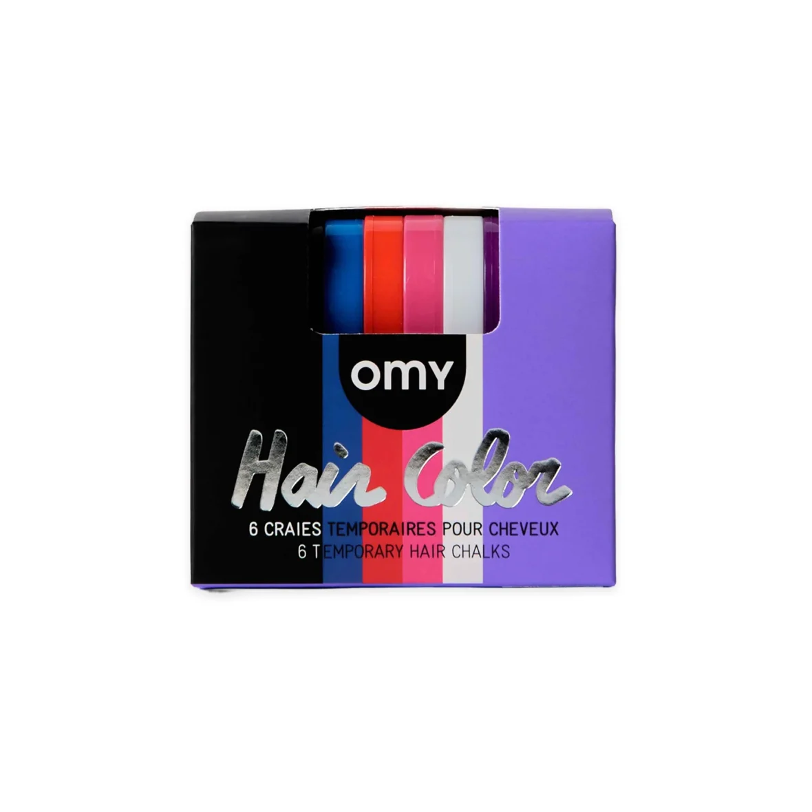 OMY. Set of 6 temporary hair chalks – Wicked