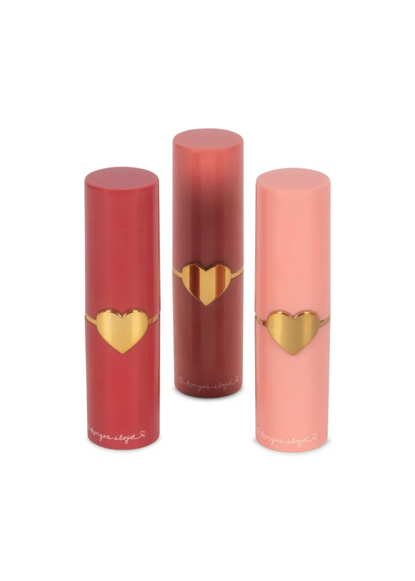 KONGES SLØJD. Σετ 3τμχ lip balm – multi