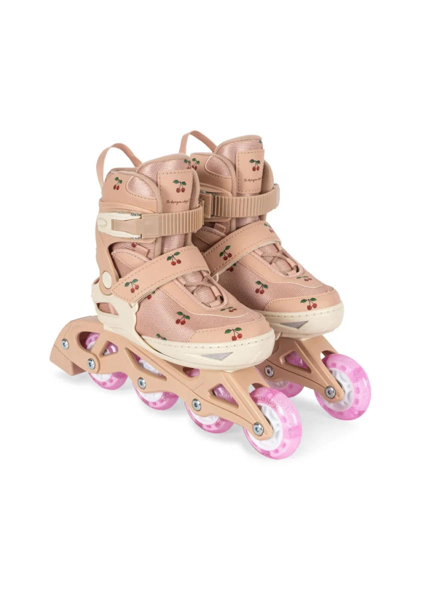 KONGES SLØJD. Light up roller skates – cherry blush No 26-31