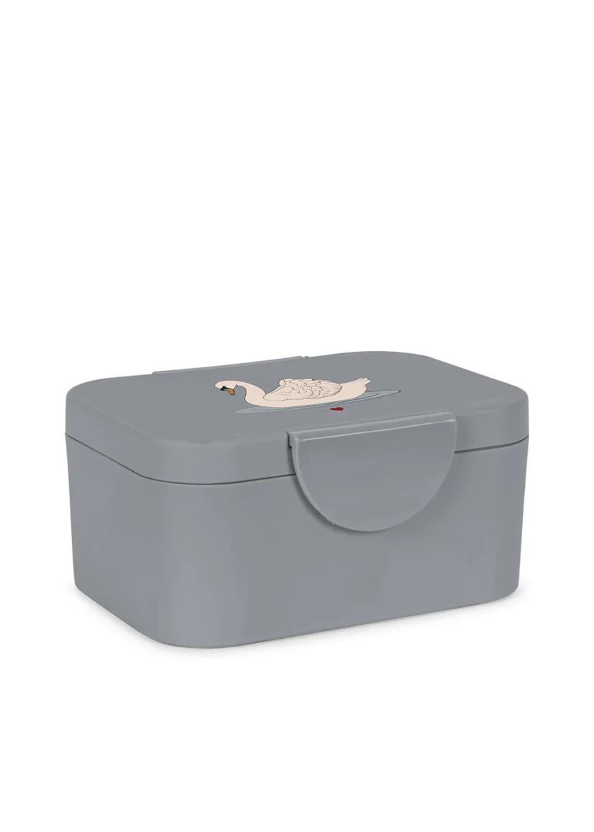 KONGES SLØJD. Lunchbox – Swan blue
