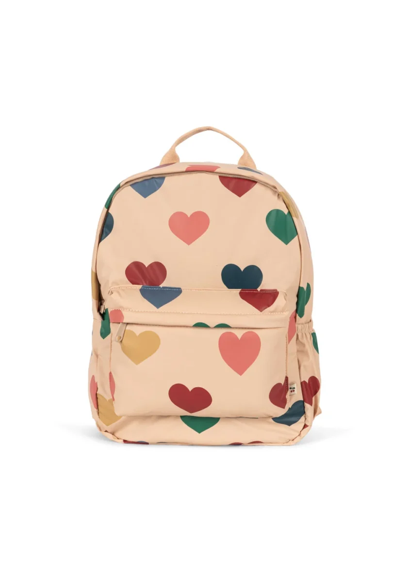 KONGES SLØJD. Rainy backback – bon coeur coloré