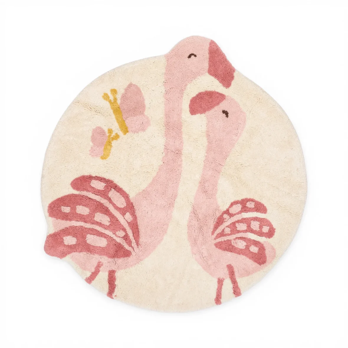 LITTLE DUTCH. Rug Flamingo 110×110