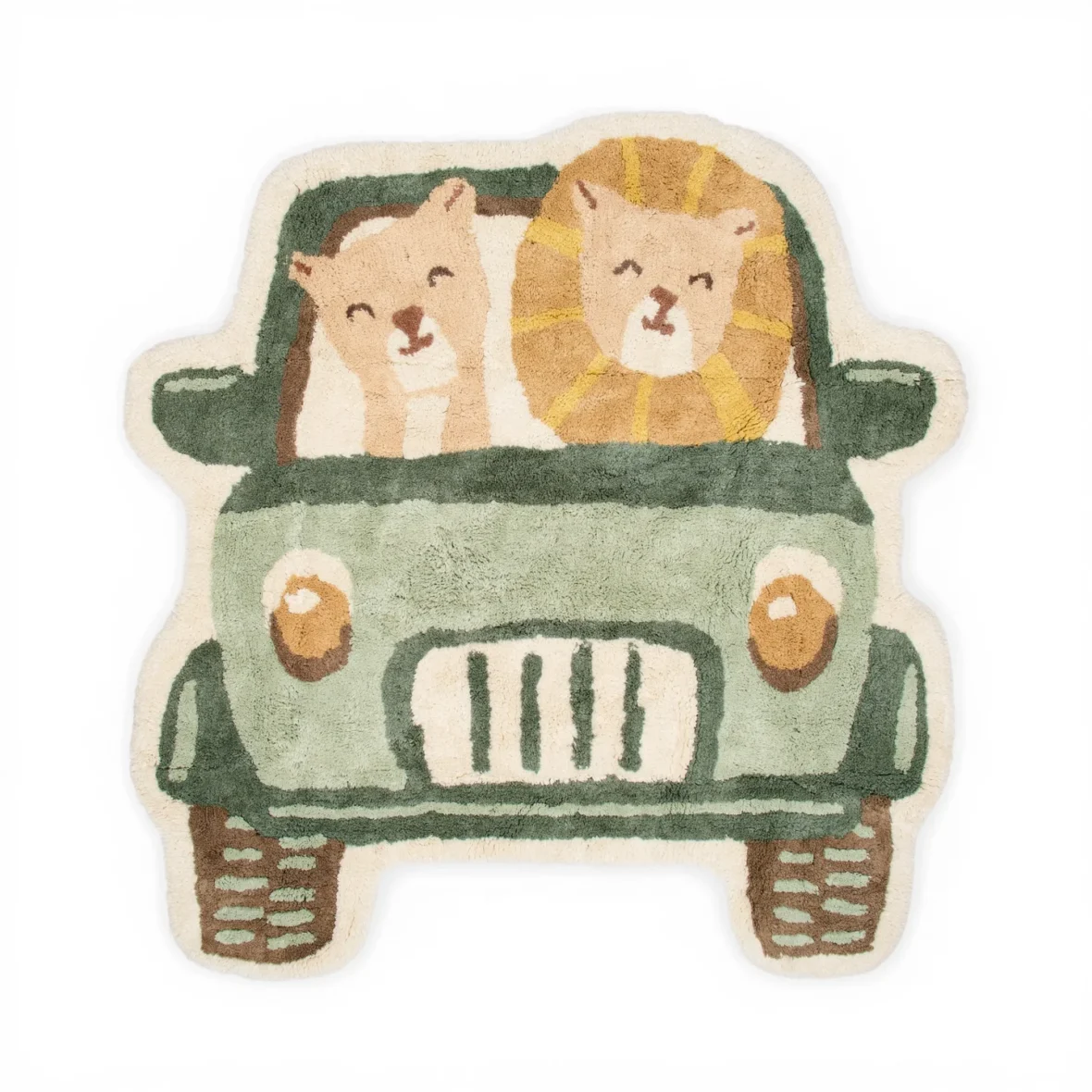 LITTLE DUTCH. Χαλί δωματίου Safari Jeep 108×110
