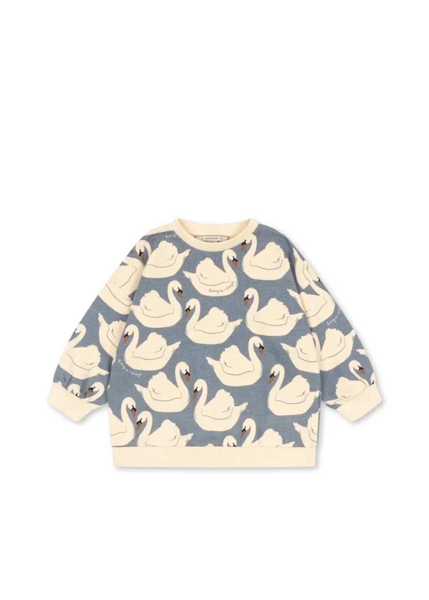 KONGES SLØJD. Μπλούζα φόρμας loupy – swan