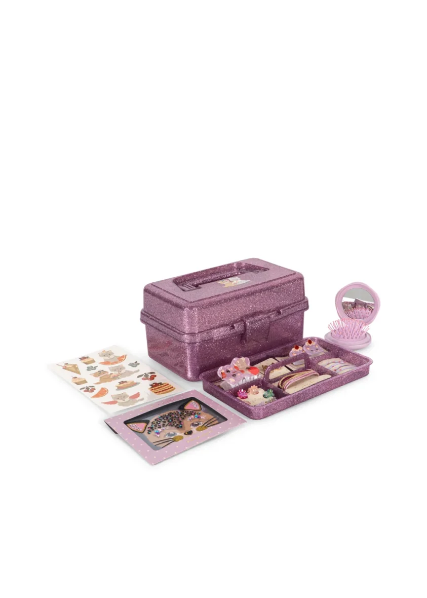 KONGES SLØJD. Βαλιτσάκι ομορφιάς glam me up – amour pink